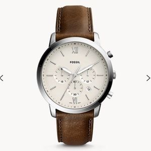 Neutra Chronograph Brown Leather Watch